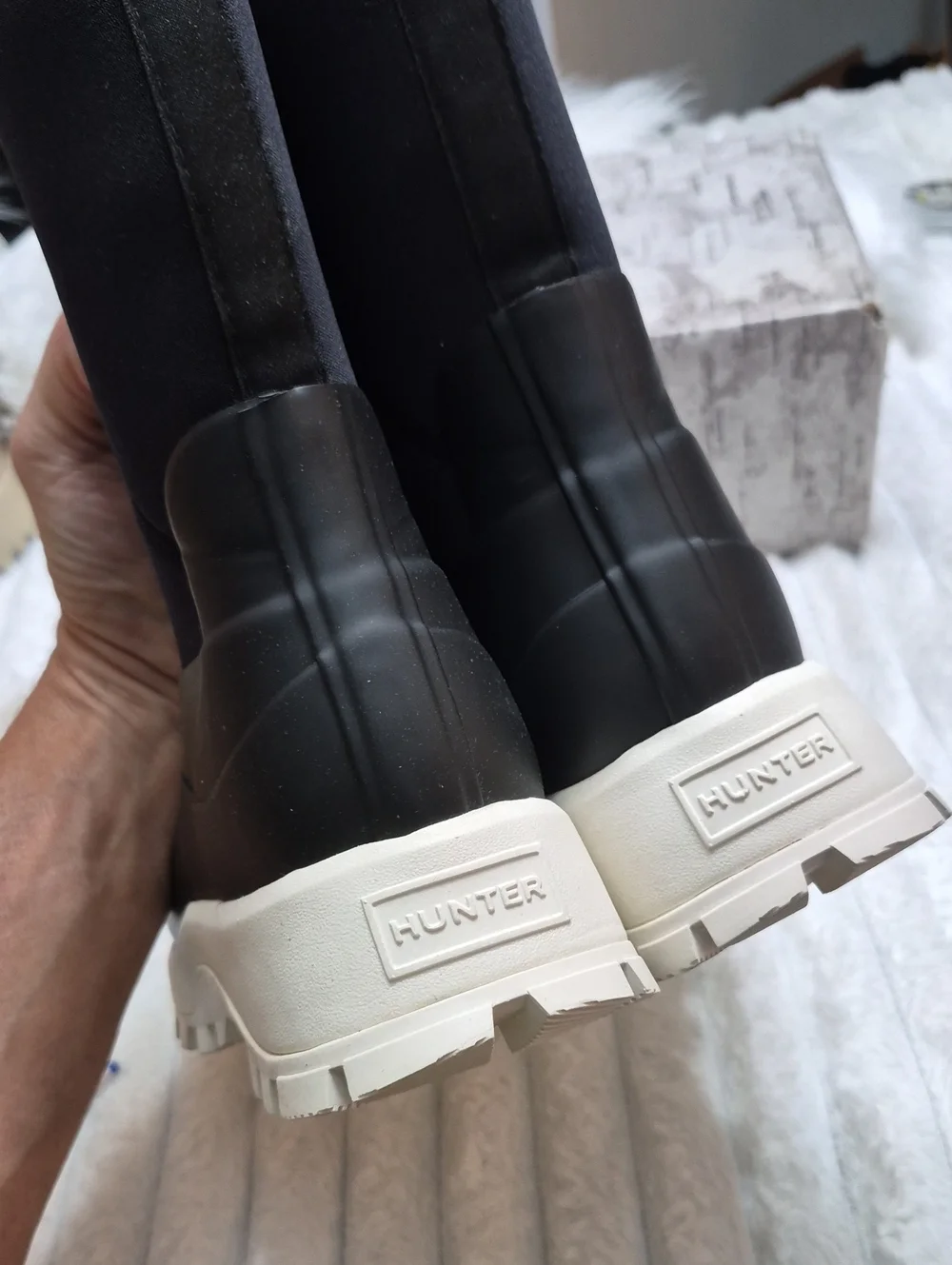 HUNTER CITY EXPLORER NEOPRENE RAIN BOOTS WOMEN'S SZ 8 EU 39 NEW $225